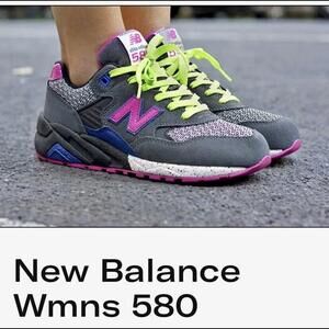 New Balance 580 Elite Edition Running fuchsia Charcoal Pre Owned Women Size 7